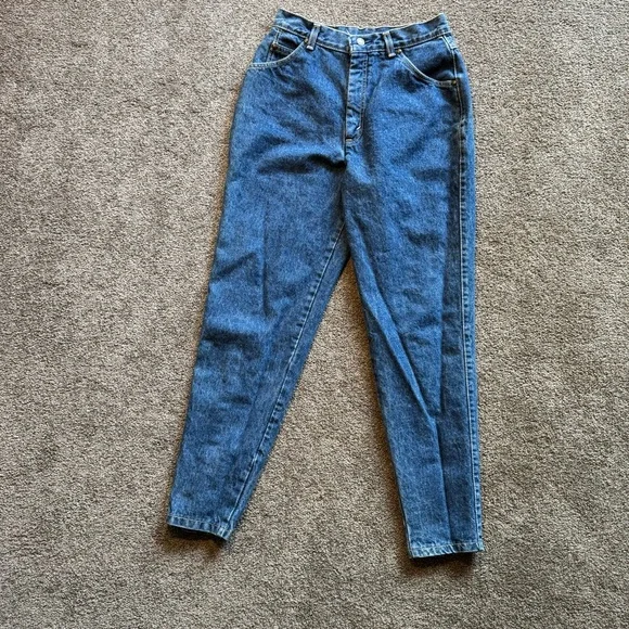 Vintage 1987 Levi's Blue Denim Jeans Size 11 (women’s 4) - Picture 3 of 15